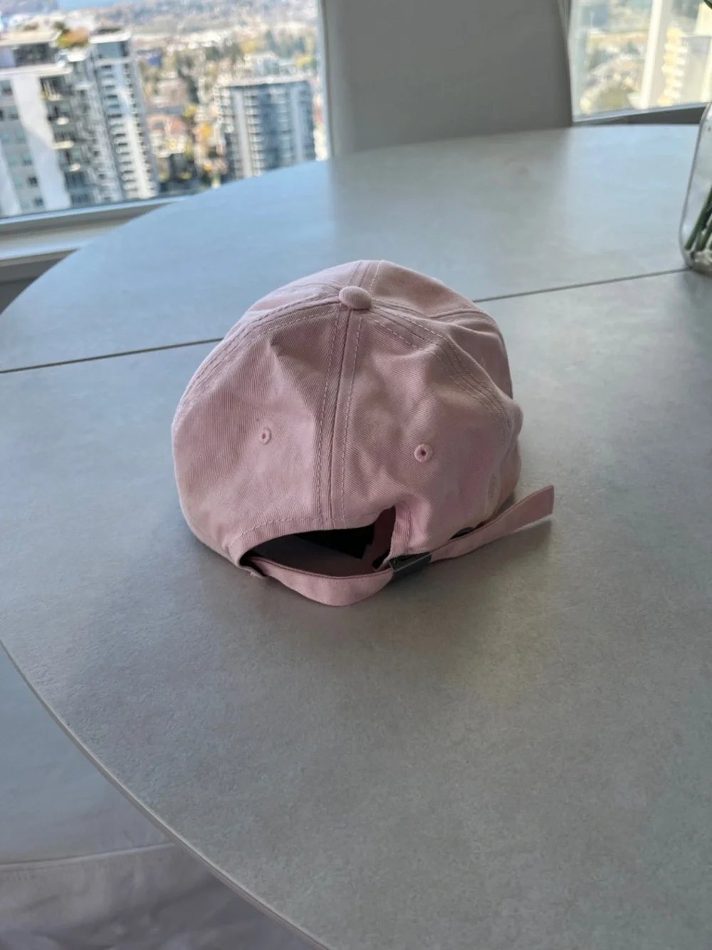 Coach Pink Logo Baseball Cap